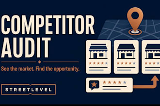 research your competitors and audit your online presence