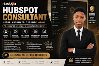 be your hubspot CRM consultant and automation expert