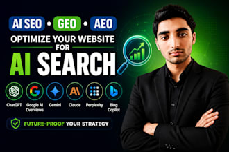 optimize your website for ai SEO, GEO, and aeo rankings