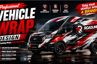 design a custom vehicle wrap