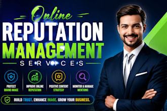 do brand management with online reputation management, ORM services