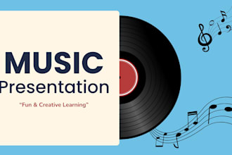 design music artist pitch deck record label streaming investor funding deck