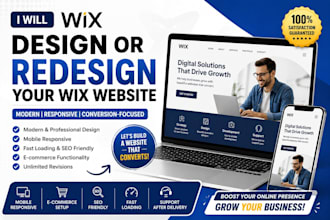 wix website redesign wix design wix website design