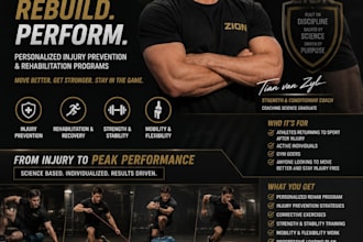 give bulletproof tendons and joints with my customized prehab and rehab programs