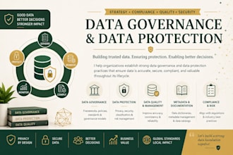 develop a data governance framework and policies