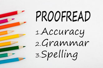 proofread and edit your academic documents in apa 7th style