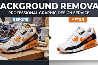 do professional background removal and cutout images in 24 hours