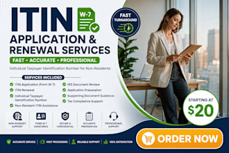 itin number itin application itin renew individual taxpayer number non resident
