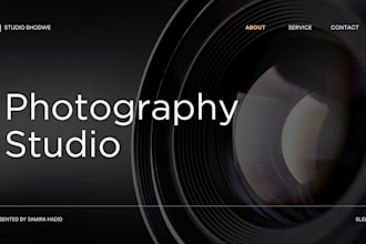 design photography business startup pitch deck photo studio app investor deck