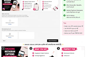 write engaging instagram captions and social media content