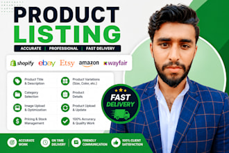 bulk import export product on shopify, ebay, wix, wayfiar, wocommerce, temu