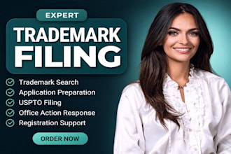 do trademark search, trademark filing, and registration with the uspto