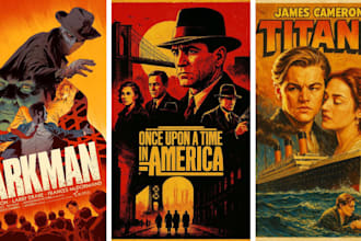 movie poster film illustration cinematic artwork concert flyer event album cover