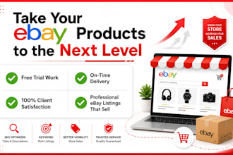do ebay listing, ebay product listing, ebay SEO listing, ebay lister