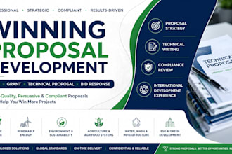 write winning rfp, technical proposal, grant and bid proposal