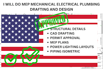 do mep mechanical electrical plumbing drafting and design