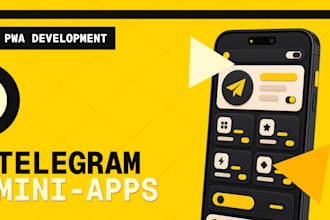 develop a custom telegram mini app with API integration