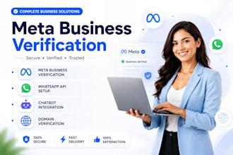 setup meta business verification whatsapp api domain verification for businesses
