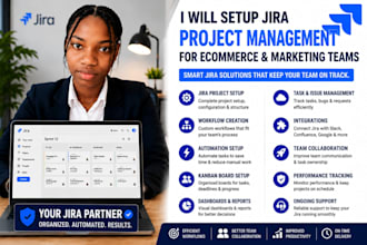 setup jira project management for ecommerce and marketing teams
