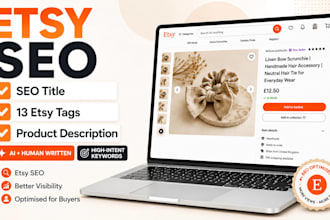 write high converting etsy product descriptions that sell