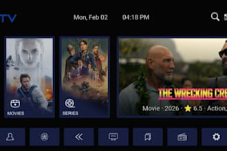 customize smarter pro, xciptv app with video intro, vpn, and pro admin panel