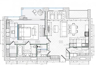 create professional architectural floor plans and permit ready drawings