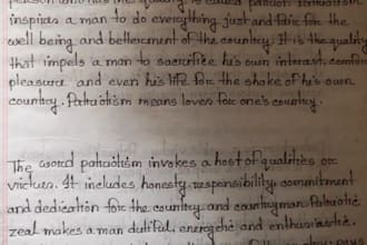write anything with my beautiful handwriting