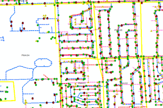 create gis maps, digitize spatial data and analysis