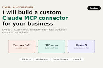 build a custom claude mcp connector for your business