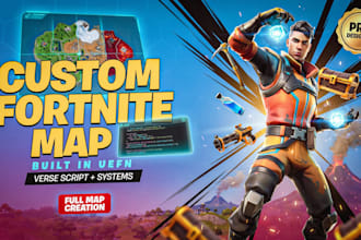 create a full custom fortnite map in uefn with verse script and verse systems