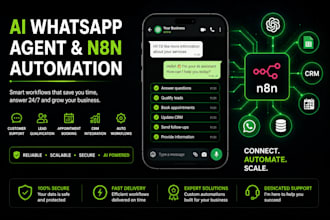 build an ai whatsapp agent with n8n automation