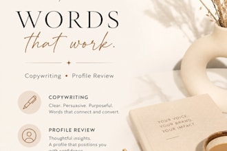 rewrite and optimize your linkedin profile for sales and leads