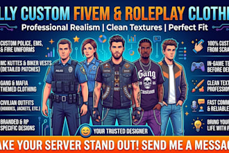 create custom eup clothing for your fivem
