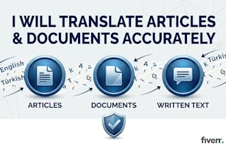 translate articles documents and written text