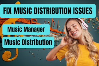 music manager music distribution fix distribution issues music marketing