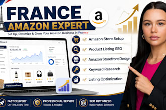 france amazon store setup, amazon product listing seo, france amazon storefront