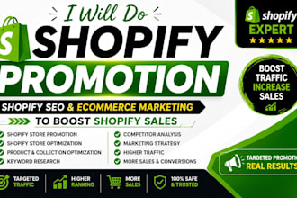do shopify promotion shopify seo shopify marketing to boost shopify sales
