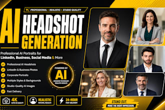 do ai headshot generation ai portraits ai image ai avatar linkedin headshot