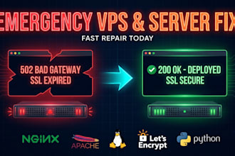 fix nginx apache ssl and vps web app deployment errors today