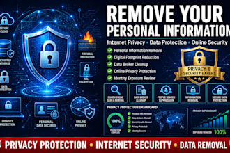 remove your personal information from the internet for privacy security