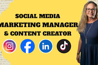 be your ai powered social media marketing manager and content creator