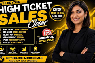 close high ticket b2b and b2c sales calls sales representative closing deal