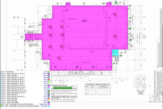 do accurate concrete foundation quantity takeoff, construction cost estimation