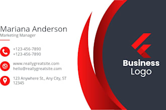 design a professional modern business cards