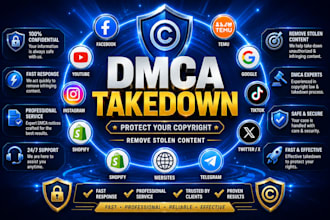 file dmca takedown notices to remove stolen content fast
