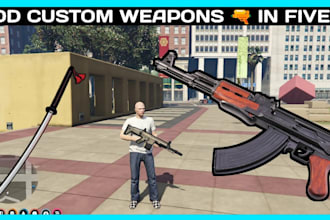build a fivem gun pack, fivem mlo, ped, mc kutties and fivem car