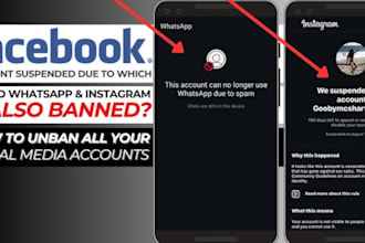 restore instagram page, ig profile unbanning issues