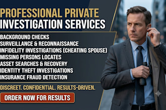conduct professional osint digital investigations