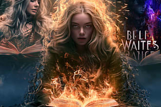do book cover design, kindle book cover, fantasy ebook cover
