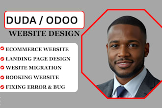 duda website, odoo website design duda website redesign